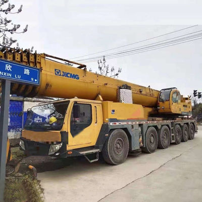 Used Truck Crane with Tadano 100t Crane Span 2000-2019 Year Range and 18m Transverse Support Leg